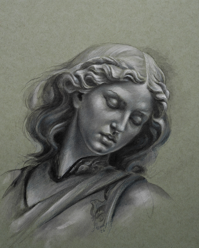 Mix media on paper