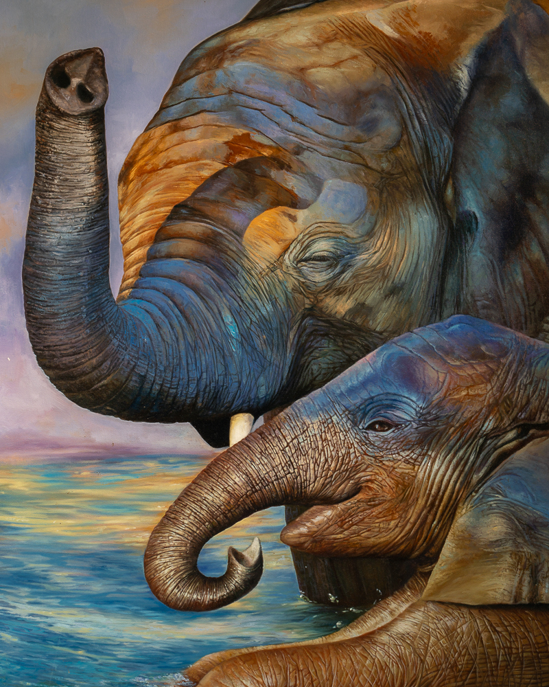 Oil painting